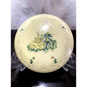 Victorian Tin by Daher Cherub Dresser Trinket Keeper
